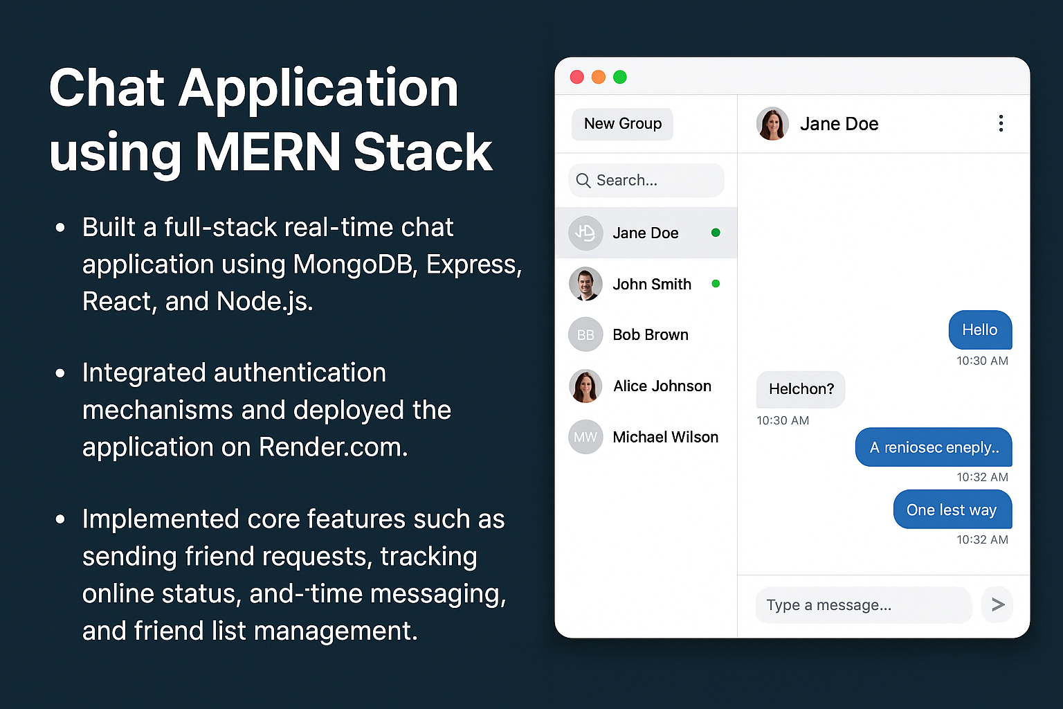 MERN Chat App